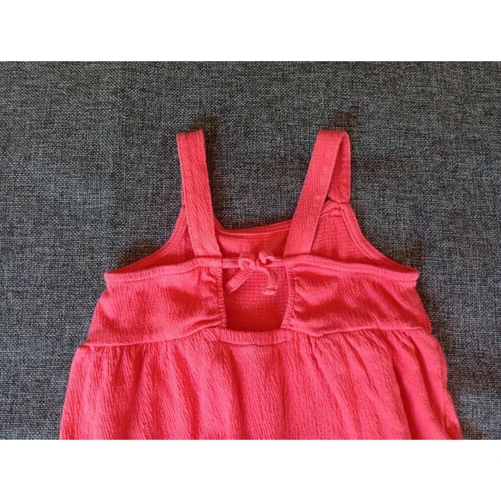 Dress 2T Girls Carters Coral Orange Flare Sun